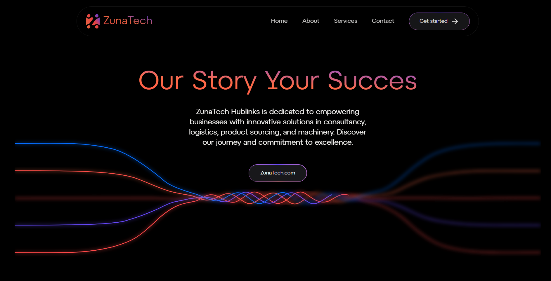 Zuna Tech Website-image